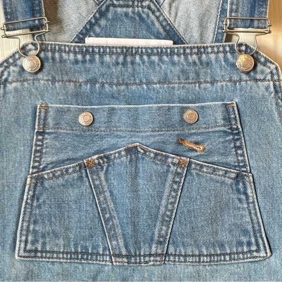 The Laundry Room Little Howdies Overalls Shorts Women’s Medium/Large - Picture 7 of 13